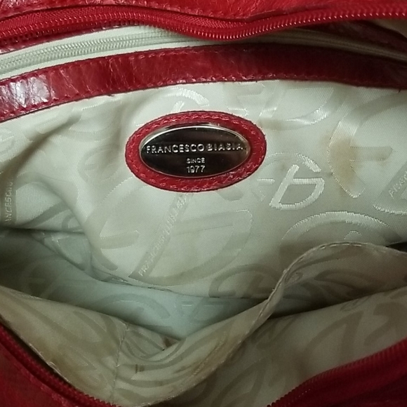 Stunning FRANCESCO BIASIA Leather Purse X-Large - Picture 12 of 12